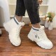 Women's Colorblock Casual Sneakers, High-top Round Toe Round Toe Thick Sole Non-slip Shoes, Versatile Comfy Shoes Women's Colorblock Casual Sneakers, High-top Round Toe Round Toe Thick Sole Non-slip Shoes, Versatile Comfy Shoes