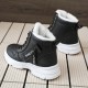 Women's Platform High Top Sneakers, Casual Lace Up Plush Lined Shoes, Comfortable Winter Outdoor Shoes Women's Platform High Top Sneakers, Casual Lace Up Plush Lined Shoes, Comfortable Winter Outdoor Shoes