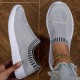 Women's Breathable Knit Sneakers, Casual Lace Up Outdoor Shoes, Lightweight Mesh Low Top Shoes Women's Breathable Knit Sneakers, Casual Lace Up Outdoor Shoes, Lightweight Mesh Low Top Shoes
