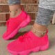 Women's Lightweight Casual Shoes, Lace Up Low Top Solid Color Sneakers, Women's Round Toe Sport Shoes Women's Lightweight Casual Shoes, Lace Up Low Top Solid Color Sneakers, Women's Round Toe Sport Shoes