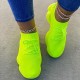 Women's Lightweight Casual Shoes, Lace Up Low Top Solid Color Sneakers, Women's Round Toe Sport Shoes Women's Lightweight Casual Shoes, Lace Up Low Top Solid Color Sneakers, Women's Round Toe Sport Shoes