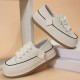 Women's Solid Color Chunky Heel Sandals, Casual Buckle Strap Summer Pumps, Women's Comfortable Sandals Women's Solid Color Chunky Heel Sandals, Casual Buckle Strap Summer Pumps, Women's Comfortable Sandals