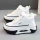 Women's Platform Sneakers, Casual Lace Up Plush Lined Outdoor Shoes, Comfortable Winter Shoes Women's Platform Sneakers, Casual Lace Up Plush Lined Outdoor Shoes, Comfortable Winter Shoes