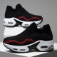 Women's Air Cushion Sock Sneakers, Chunky Heel Breathable Slip On Sports Shoes, Casual Low Top Walking Shoes Women's Air Cushion Sock Sneakers, Chunky Heel Breathable Slip On Sports Shoes, Casual Low Top Walking Shoes