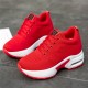Women's Lightweight Mesh Sneakers, Platform Low Top Lace Up Height Increased Casual Shoes, Women's Sport Footwear Women's Lightweight Mesh Sneakers, Platform Low Top Lace Up Height Increased Casual Shoes, Women's Sport Footwear