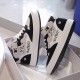 Women's Cartoon Panda & Letter Print Sneakers, Lace Up Soft Sole Platform Skate Shoes, High-top Non-slip Walking Shoes Women's Cartoon Panda & Letter Print Sneakers, Lace Up Soft Sole Platform Skate Shoes, High-top Non-slip Walking Shoes