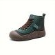 Women's Solid Color Trendy Sneakers, Lace Up Soft Sole Platform Walking Shoes, High-top Round Toe Skate Shoes Women's Solid Color Trendy Sneakers, Lace Up Soft Sole Platform Walking Shoes, High-top Round Toe Skate Shoes