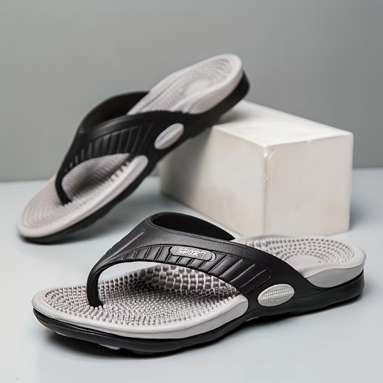 Casual Unisex Flip Flops, Lightweight Slip On EVA Slide Shoes, Indoor & Outdoor Beach Slides Casual Unisex Flip Flops, Lightweight Slip On EVA Slide Shoes, Indoor & Outdoor Beach Slides