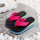 Women's Wedge Flip Flops, Rainbow Sole Slip On Platform Slide Shoes, Casual Lightweight Summer Beach Shoes Women's Wedge Flip Flops, Rainbow Sole Slip On Platform Slide Shoes, Casual Lightweight Summer Beach Shoes