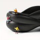 Women's Solid Color Wedge Heeled Flip Flops, Casual Clip Toe Platform Shoes, Women's Art Support Shoes Women's Solid Color Wedge Heeled Flip Flops, Casual Clip Toe Platform Shoes, Women's Art Support Shoes