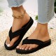 Women's Flat Flip Flops, Lightweight EVA Beach Slide Sandals, Casual Summer Slide Shoes Women's Flat Flip Flops, Lightweight EVA Beach Slide Sandals, Casual Summer Slide Shoes