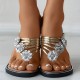 Women's Floral Flat Flip Flops, Fashionable Open Toe Non Slip Slides Shoes, Outdoor Beach Slides Women's Floral Flat Flip Flops, Fashionable Open Toe Non Slip Slides Shoes, Outdoor Beach Slides