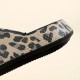 Women's Fashion Leopard Print Flip Flops, Casual Slip On Platform Slippers, Lightweight & Comfortable Shoes Women's Fashion Leopard Print Flip Flops, Casual Slip On Platform Slippers, Lightweight & Comfortable Shoes