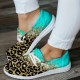 Women's Rhinestone & Leopard Decor Canvas Shoes, Low Top Lace Up Slip-on Shoes, Casual & Lightweight Shoes Women's Rhinestone & Leopard Decor Canvas Shoes, Low Top Lace Up Slip-on Shoes, Casual & Lightweight Shoes