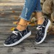 Women's Heart Pattern Loafers, Lightweight Slip On Casual Soft Sole Shoes, Valentine's Day Canvas Shoes Women's Heart Pattern Loafers, Lightweight Slip On Casual Soft Sole Shoes, Valentine's Day Canvas Shoes
