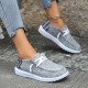 Women's Casual Low Top Canvas Shoes, Lightweight Round Toe Lace Up Sneakers, Comfy Non Slip Walking Shoes Women's Casual Low Top Canvas Shoes, Lightweight Round Toe Lace Up Sneakers, Comfy Non Slip Walking Shoes