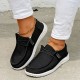Women's Solid Color Canvas Shoes, Casual Lace Up Round Toe Loafers, Women's Versatile Non Slip Sneakers Women's Solid Color Canvas Shoes, Casual Lace Up Round Toe Loafers, Women's Versatile Non Slip Sneakers