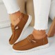 Women's Solid Color Canvas Shoes, Casual Lace Up Round Toe Loafers, Women's Versatile Non Slip Sneakers Women's Solid Color Canvas Shoes, Casual Lace Up Round Toe Loafers, Women's Versatile Non Slip Sneakers