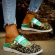 Women's Leopard Print Canvas Shoes, Fashion Round Toe Low Top Slip On Loafers, Casual Flat Sneakers Women's Leopard Print Canvas Shoes, Fashion Round Toe Low Top Slip On Loafers, Casual Flat Sneakers