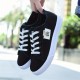 Women's Classic Canvas Flat Shoes, Solid Color Lace Up Low-top Casual Shoes, Women's Comfy Footwear Women's Classic Canvas Flat Shoes, Solid Color Lace Up Low-top Casual Shoes, Women's Comfy Footwear