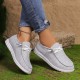 Women's Solid Color Canvas Shoes, Slip On Low-top Round Toe Flat Non-slip Lightweight Shoes, Versatile Comfy Shoes Women's Solid Color Canvas Shoes, Slip On Low-top Round Toe Flat Non-slip Lightweight Shoes, Versatile Comfy Shoes