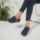 Women's Casual Wedge Mules, Closed Toe Slip On Outdoor Slide Sandals, Breathable Summer Slide Shoes Women's Casual Wedge Mules, Closed Toe Slip On Outdoor Slide Sandals, Breathable Summer Slide Shoes